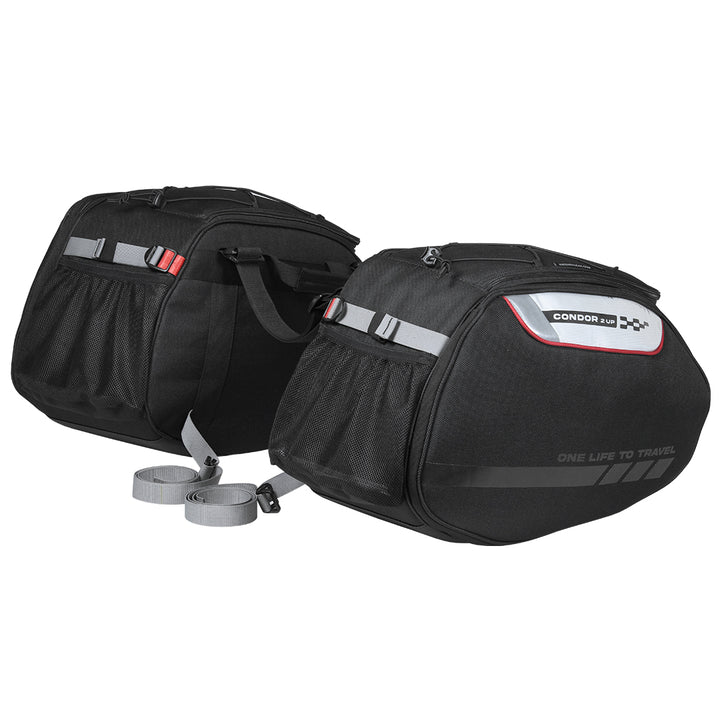 ViaTerra- Condor 2UP 100% Waterproof Saddle Bags- 64L