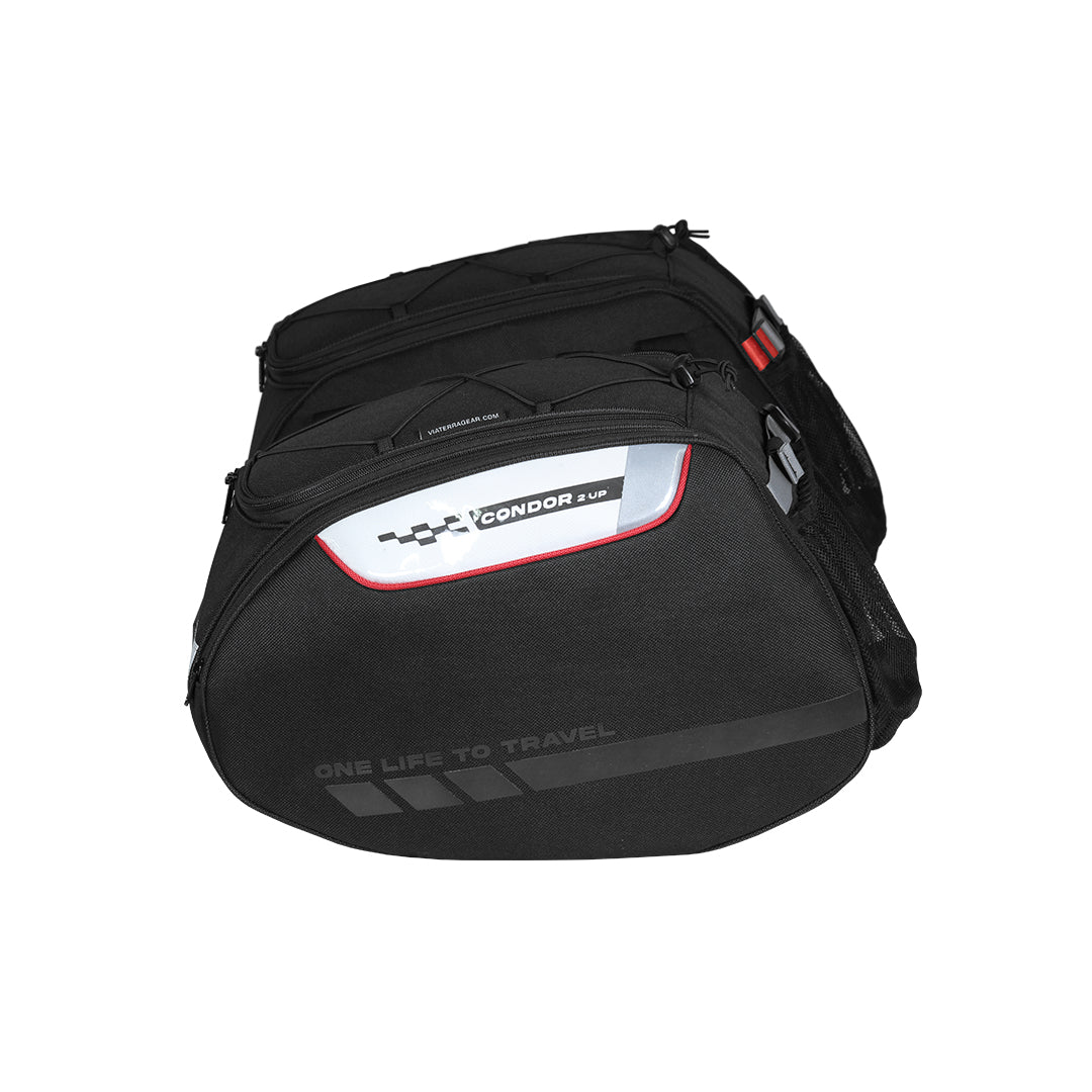 ViaTerra- Condor 2UP 100% Waterproof Saddle Bags- 64L