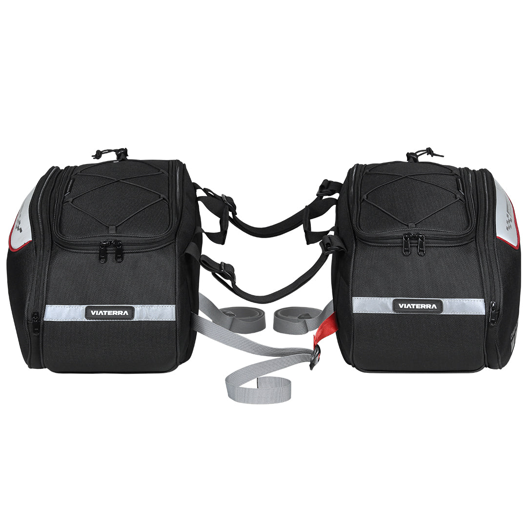 ViaTerra- Condor 2UP 100% Waterproof Saddle Bags- 64L