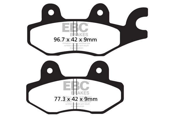 Kawasaki W800 Brake Pads- EBC