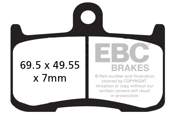 Kawasaki Z900 Brake Pads- EBC