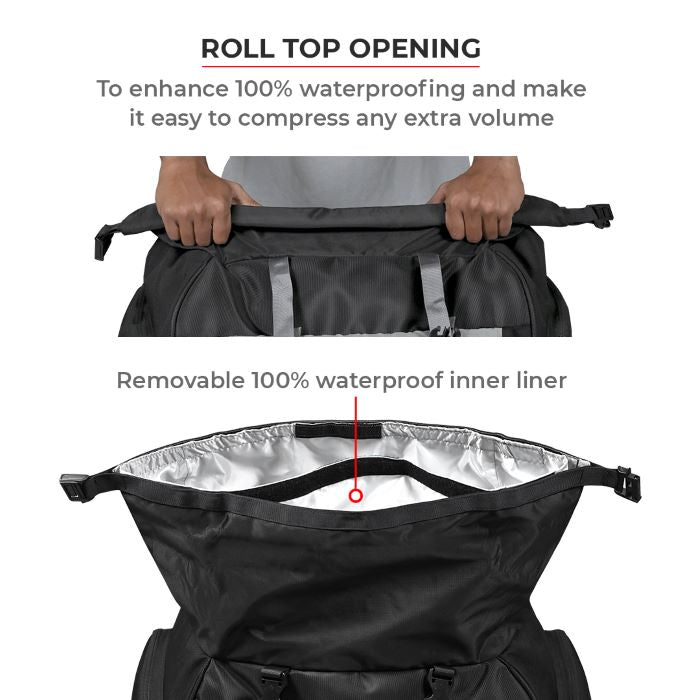 ViaTerra- Hammerhead Tail Bag- 45L