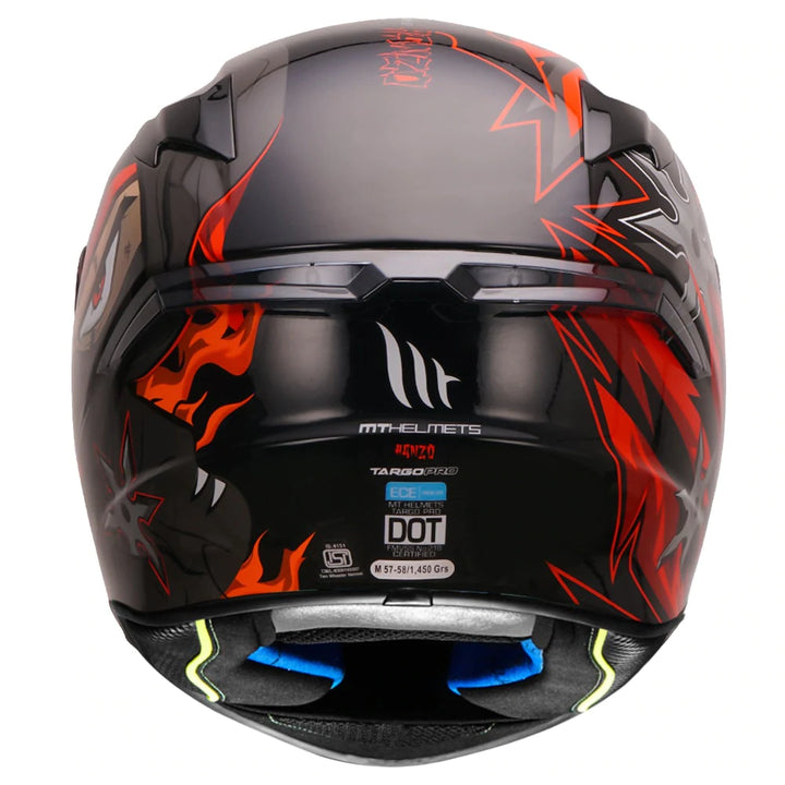 MT Targo Hanzo (Gloss) Motorcycle Helmet