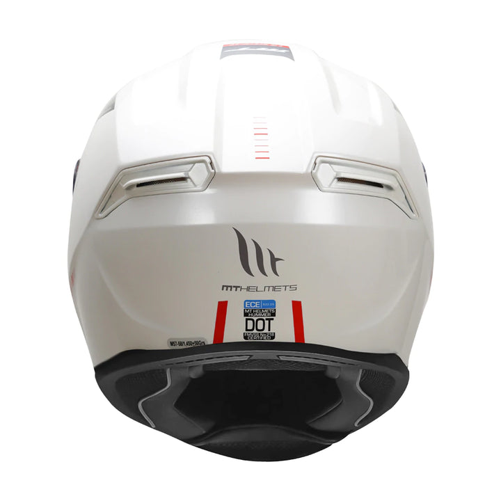 MT Hummer Solid (Gloss) Motorcycle Helmet