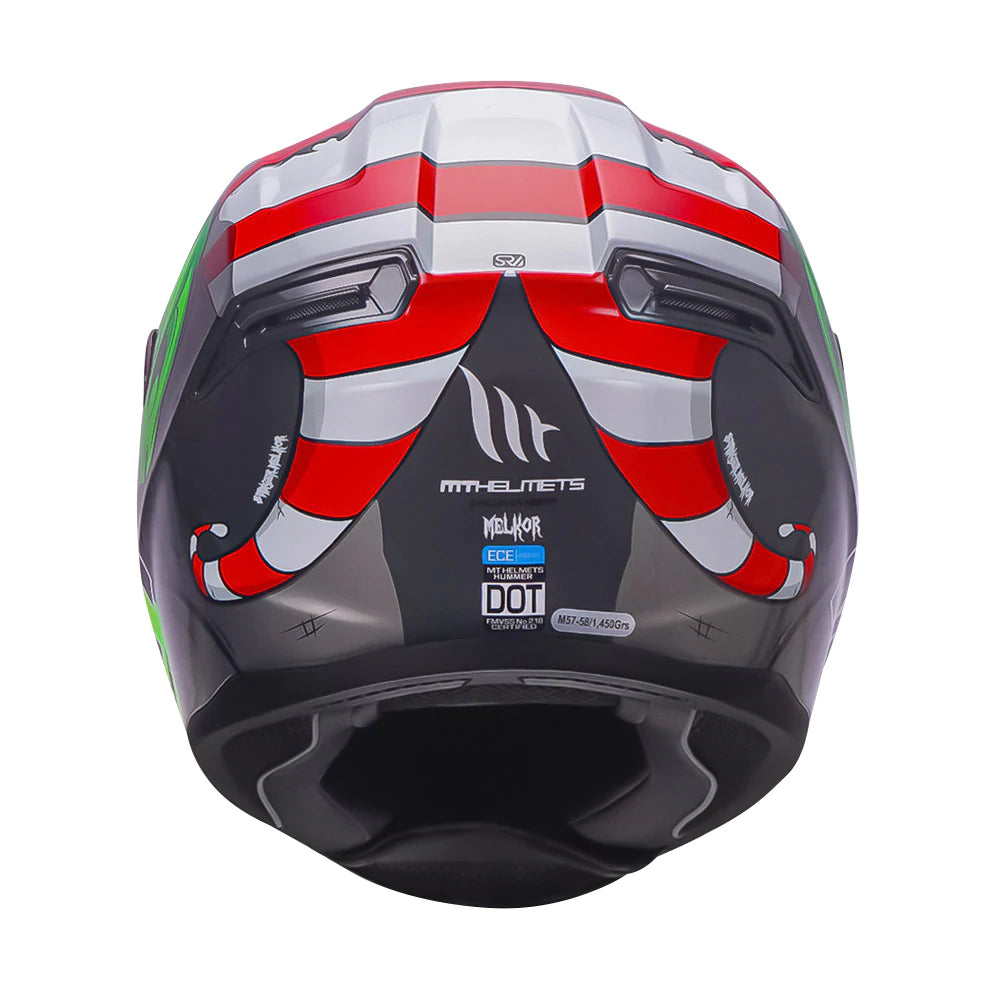 MT Hummer Melkor (Gloss) Motorcycle Helmet