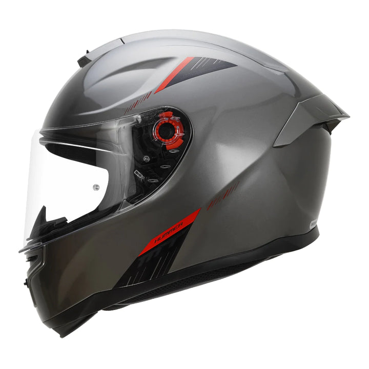 MT Hummer Solid (Gloss) Motorcycle Helmet