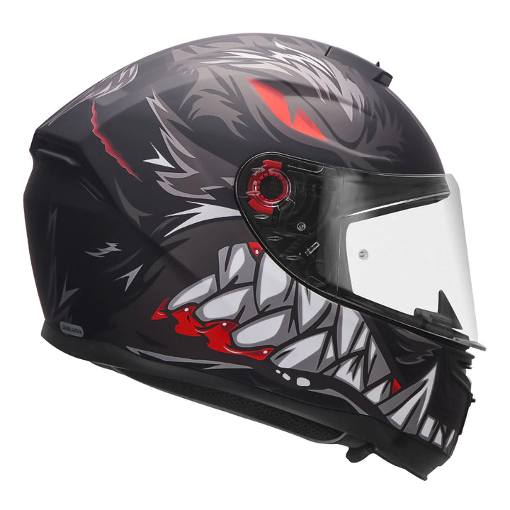 MT Hummer Lycan (Matt) Motorcycle Helmet