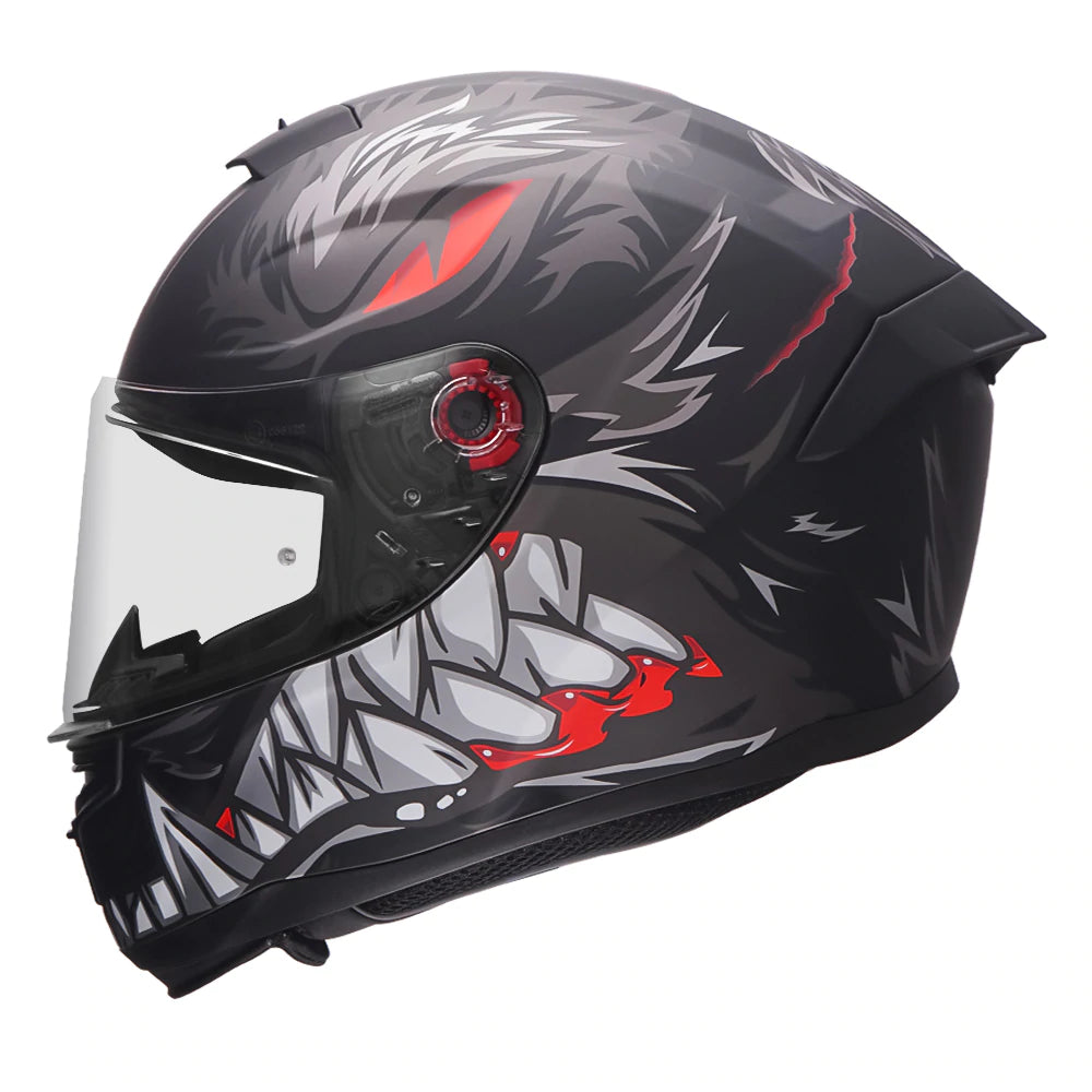 MT Hummer Lycan (Matt) Motorcycle Helmet