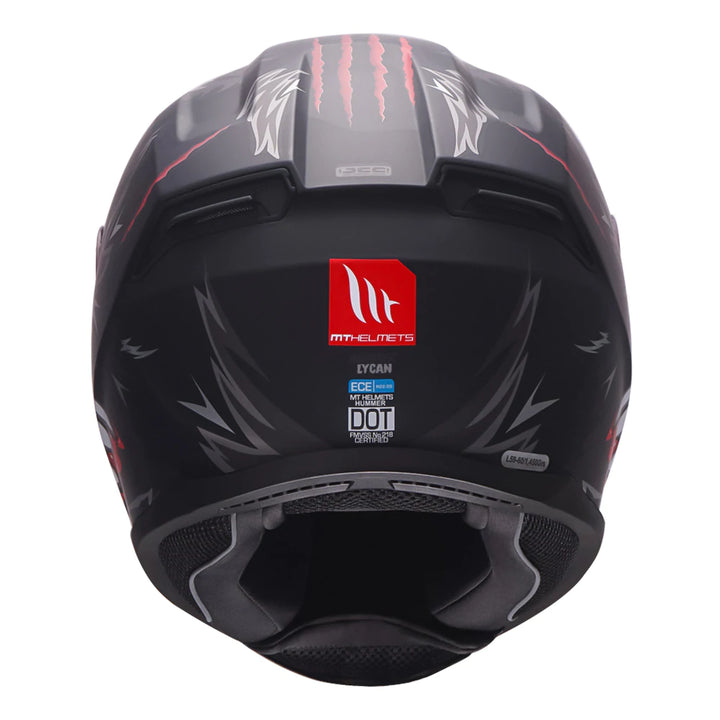 MT Hummer Lycan (Matt) Motorcycle Helmet