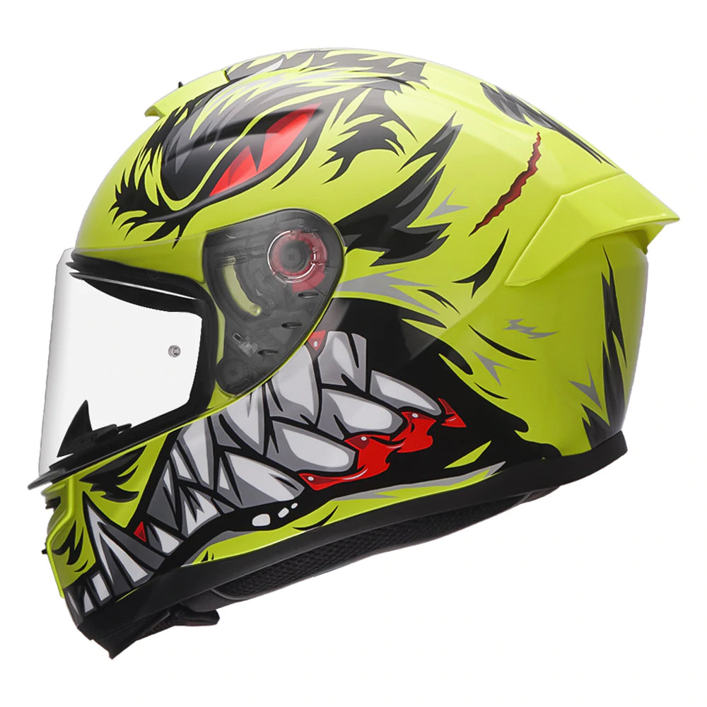 MT Hummer Lycan (Gloss) Motorcycle Helmet