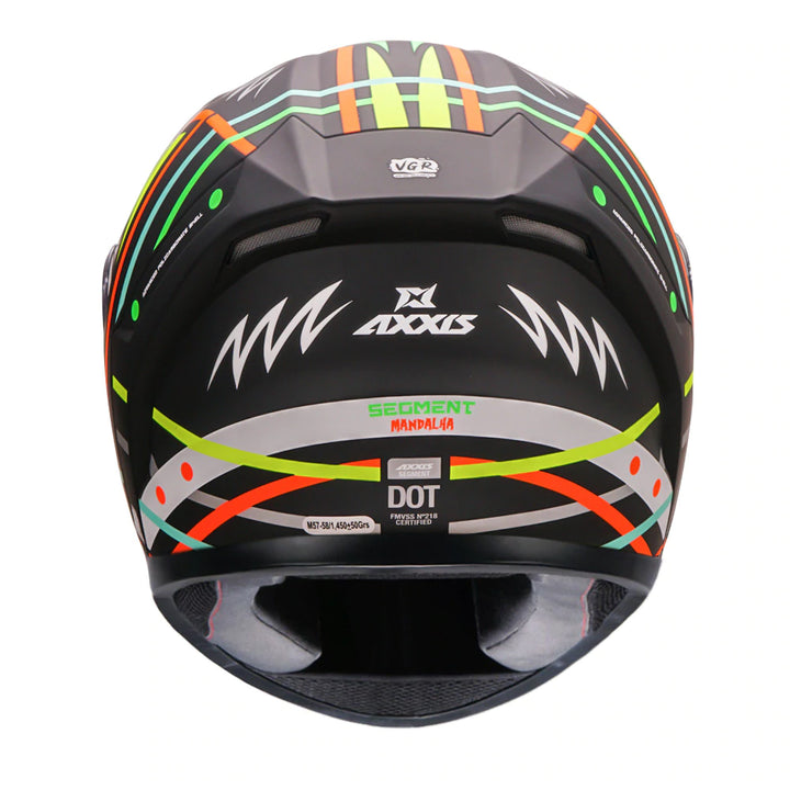 AXXIS- Segment Mandalha (Gloss) Motorcycle Helmet