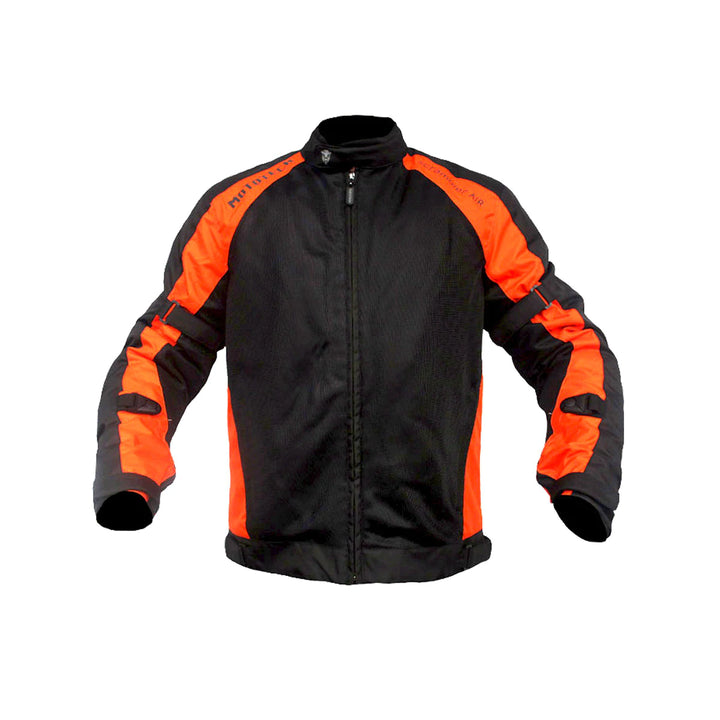 MotoTech Scrambler Air Motorcycle Riding Jacket v2 - Orange - Level 2