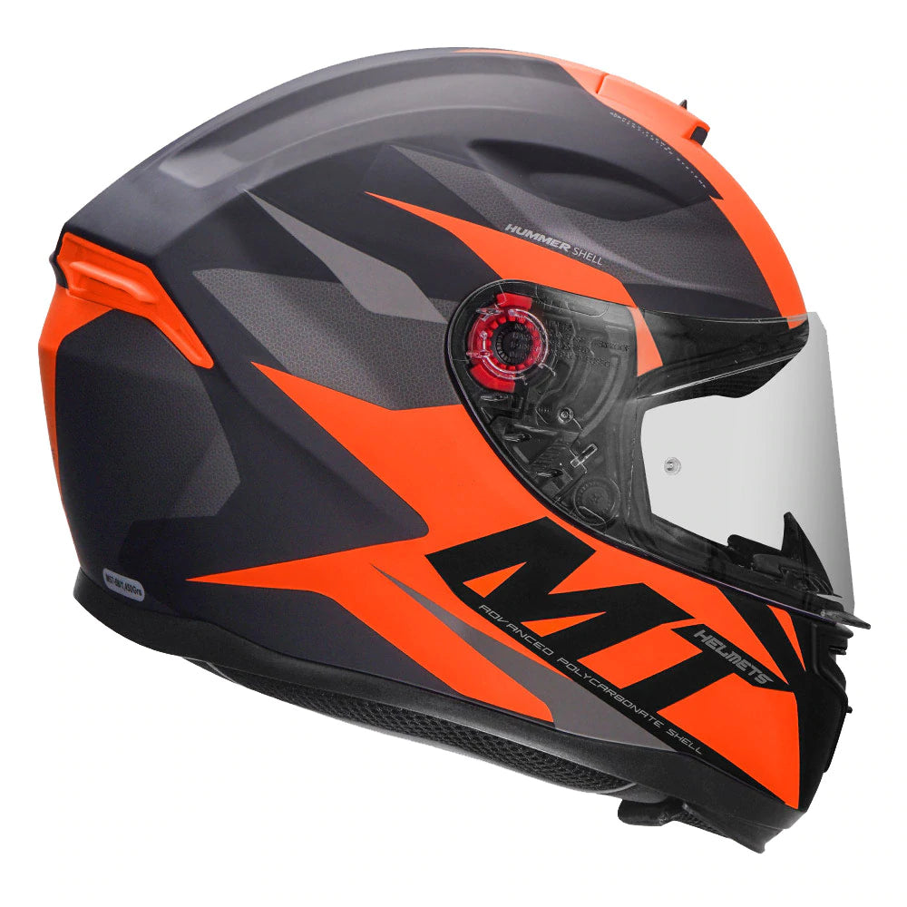 MT Hummer Brave (Matt) Motorcycle Helmet