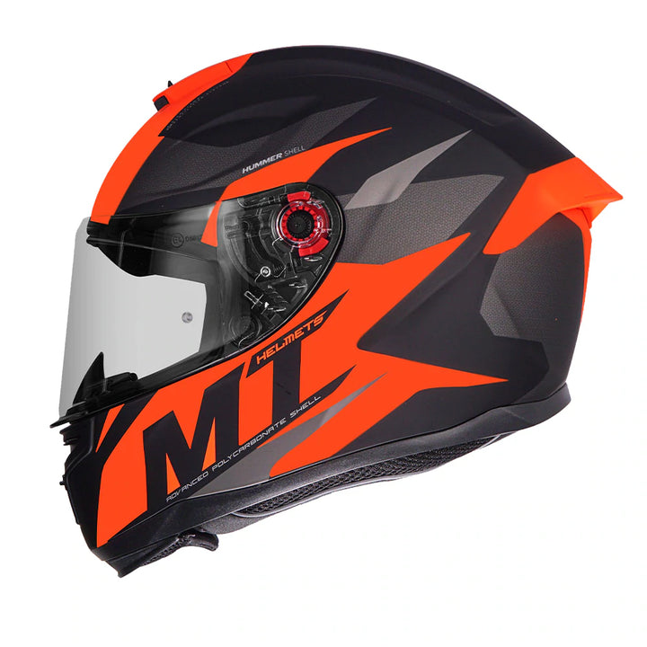 MT Hummer Brave (Matt) Motorcycle Helmet