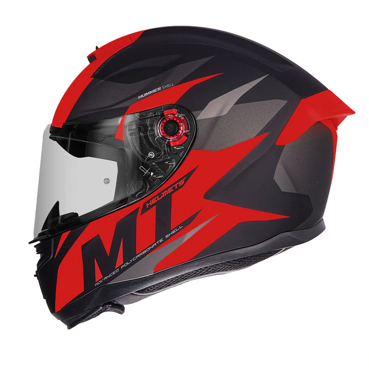 MT Hummer Brave (Matt) Motorcycle Helmet