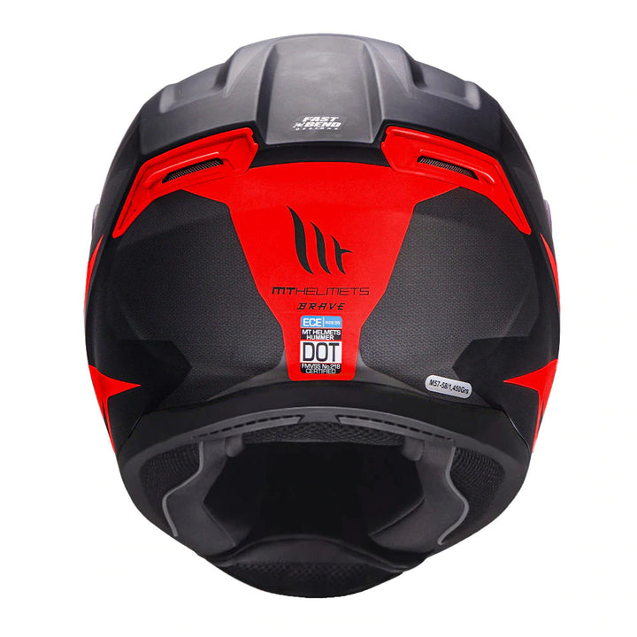 MT Hummer Brave (Matt) Motorcycle Helmet