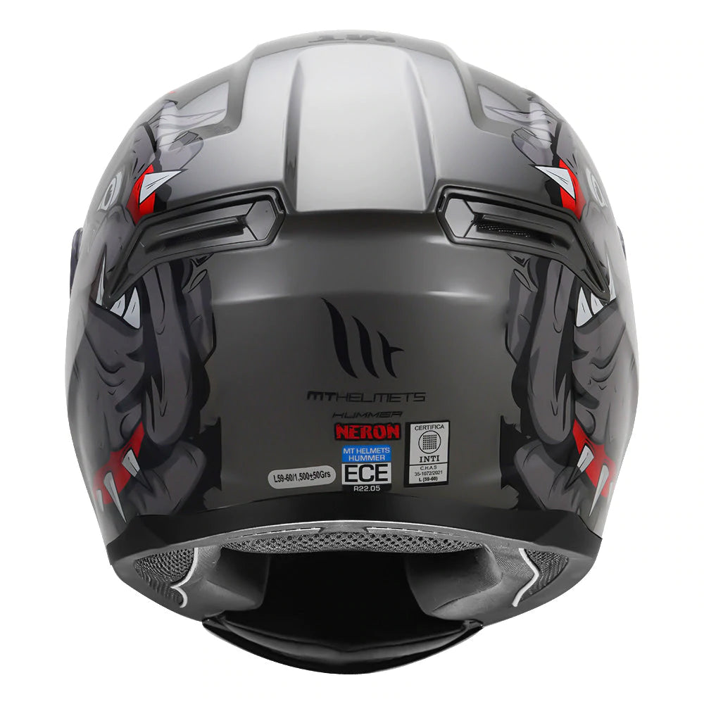 MT Hummer Neron (Gloss) Motorcycle Helmet