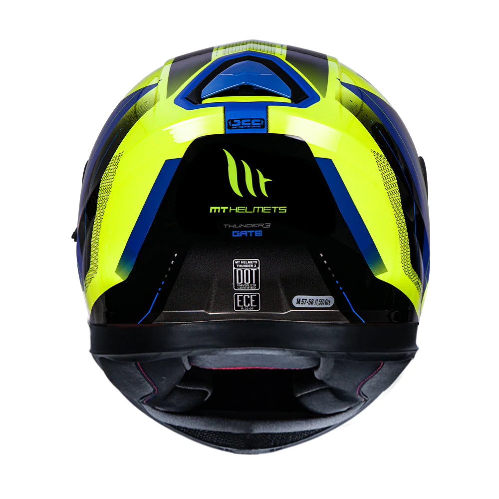 MT Thunder3 SV Gate (Gloss) Motorcycle Helmet