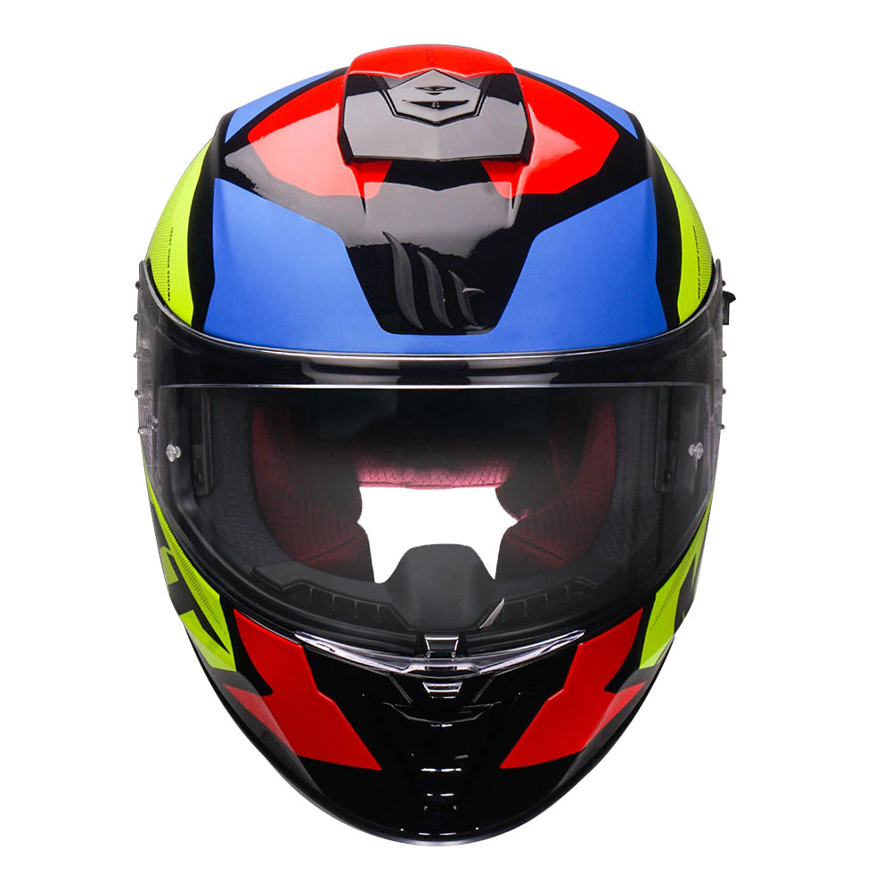 MT Blade 2SV Trick (Gloss) Motorcycle Helmet