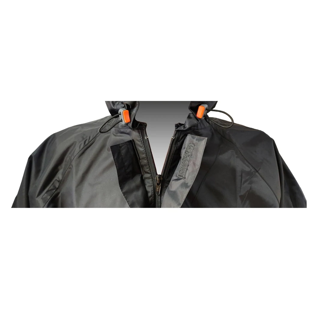 MotoTech - Hurricane Rain Overjacket 2.0 - Waterproof Jacket - Black