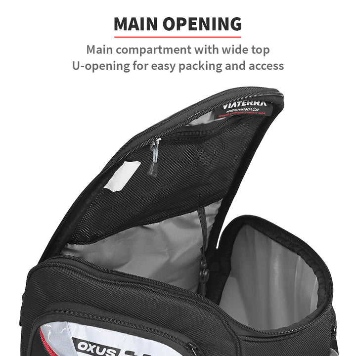 ViaTerra- Oxus Magnetic Tank Bag- 13L