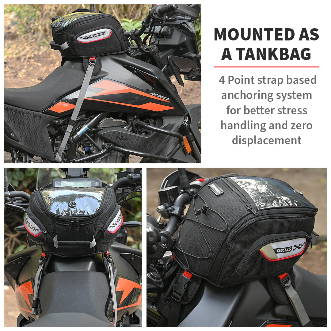 ViaTerra- Oxus Universal Non Magnetic Tank Bag- 13L