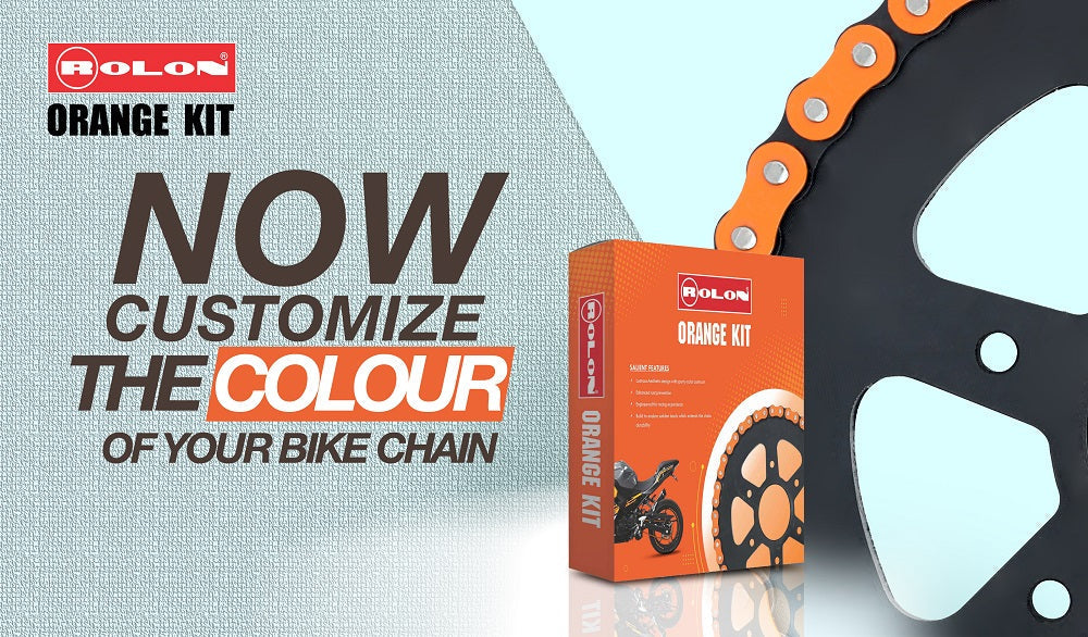 KTM- Duke/RC 200- Chain Sprocket Kit- Premium Orange