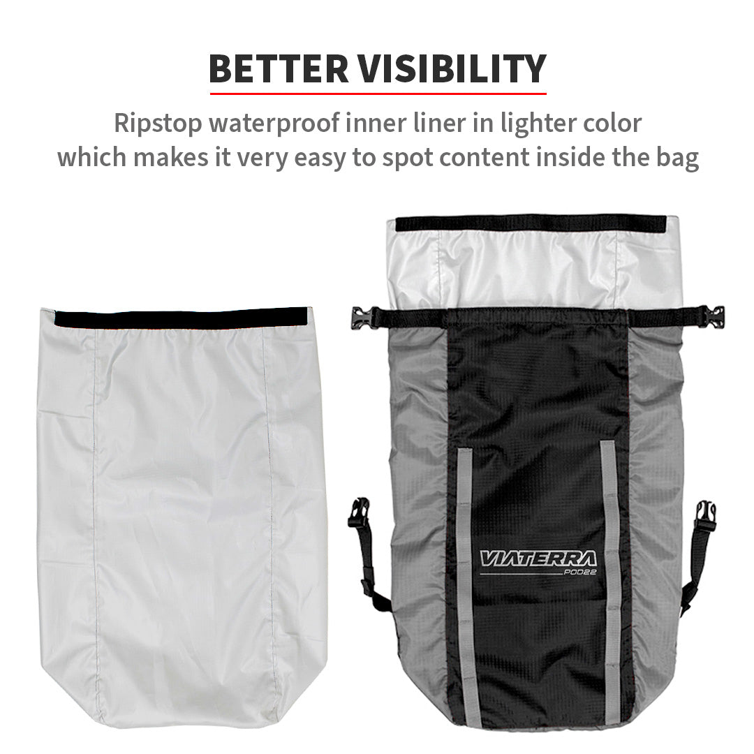 ViaTerra- POD Tail Bag- (12L, 22L)