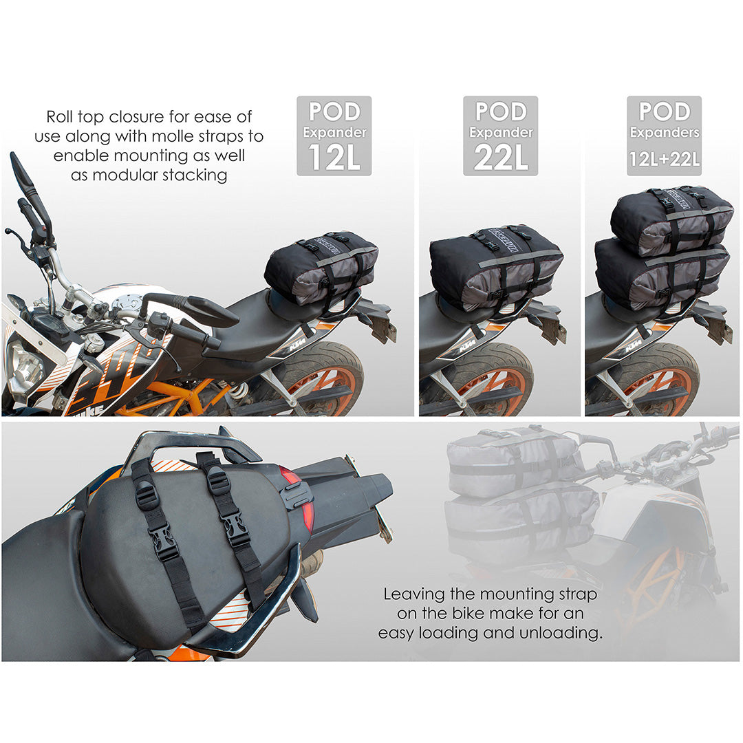 ViaTerra- POD Tail Bag- (12L, 22L)