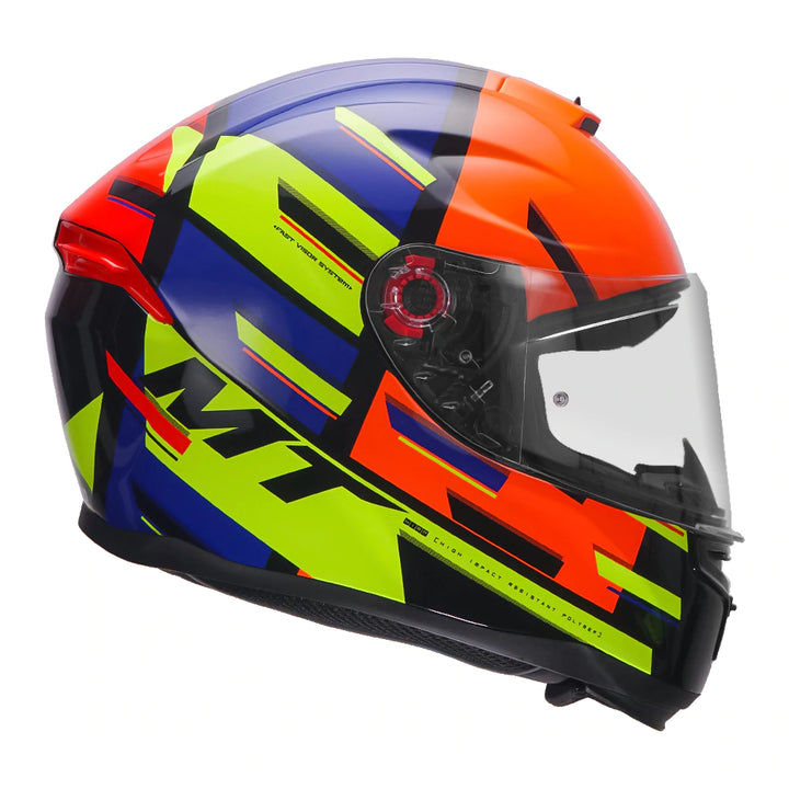 MT Hummer Pipe (Gloss) Motorcycle Helmet