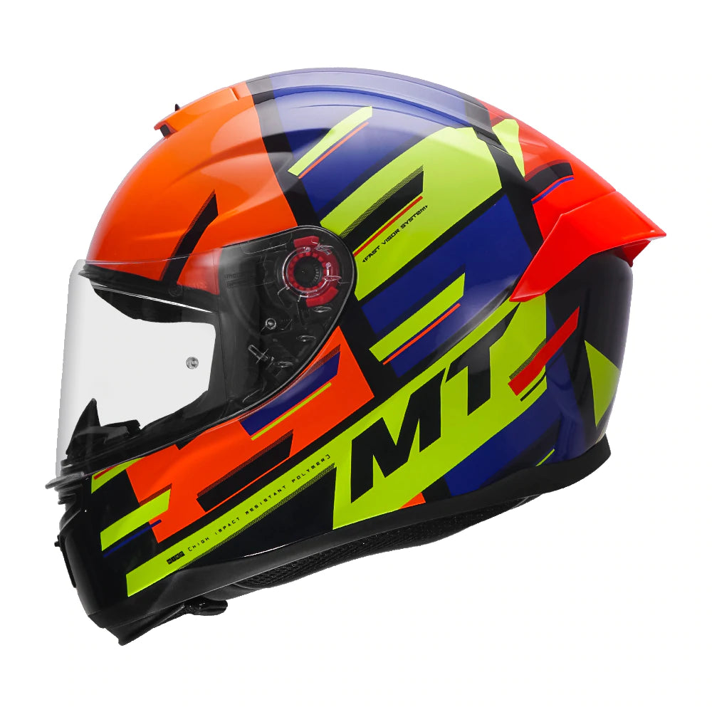 MT Hummer Pipe (Gloss) Motorcycle Helmet