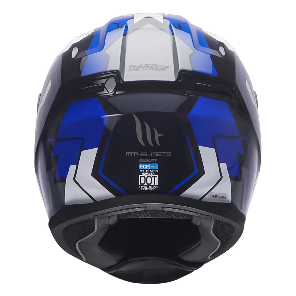 MT Hummer Quality (Gloss) Motorcycle Helmet