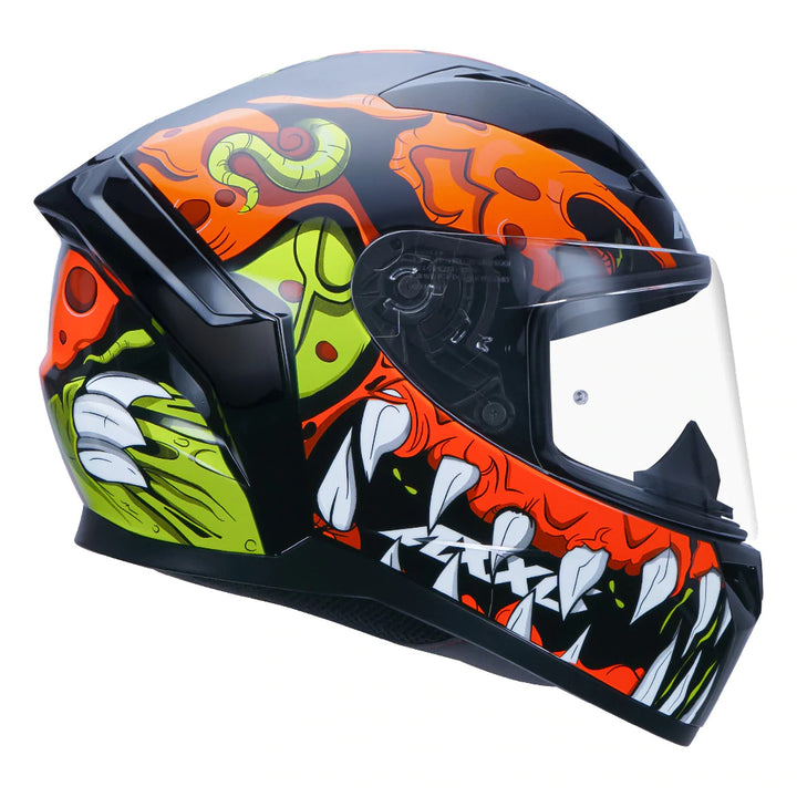 AXXIS- Segment Scratch (Gloss) Motorcycle Helmet