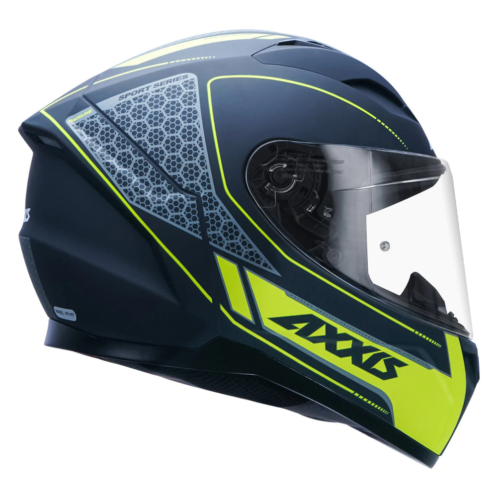 AXXIS- Segment Raceline (Matt) Motorcycle Helmet