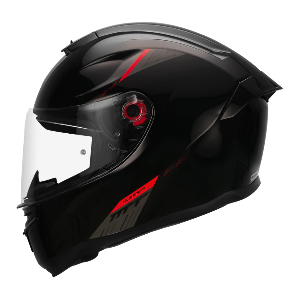 MT Hummer Solid (Gloss) Motorcycle Helmet