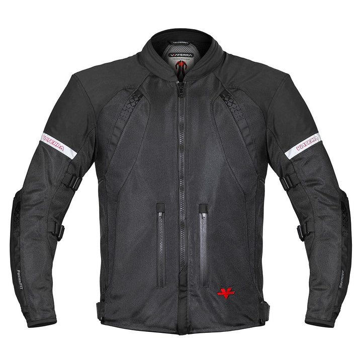 ViaTerra- Spencer Street Mesh Riding Jacket- Black