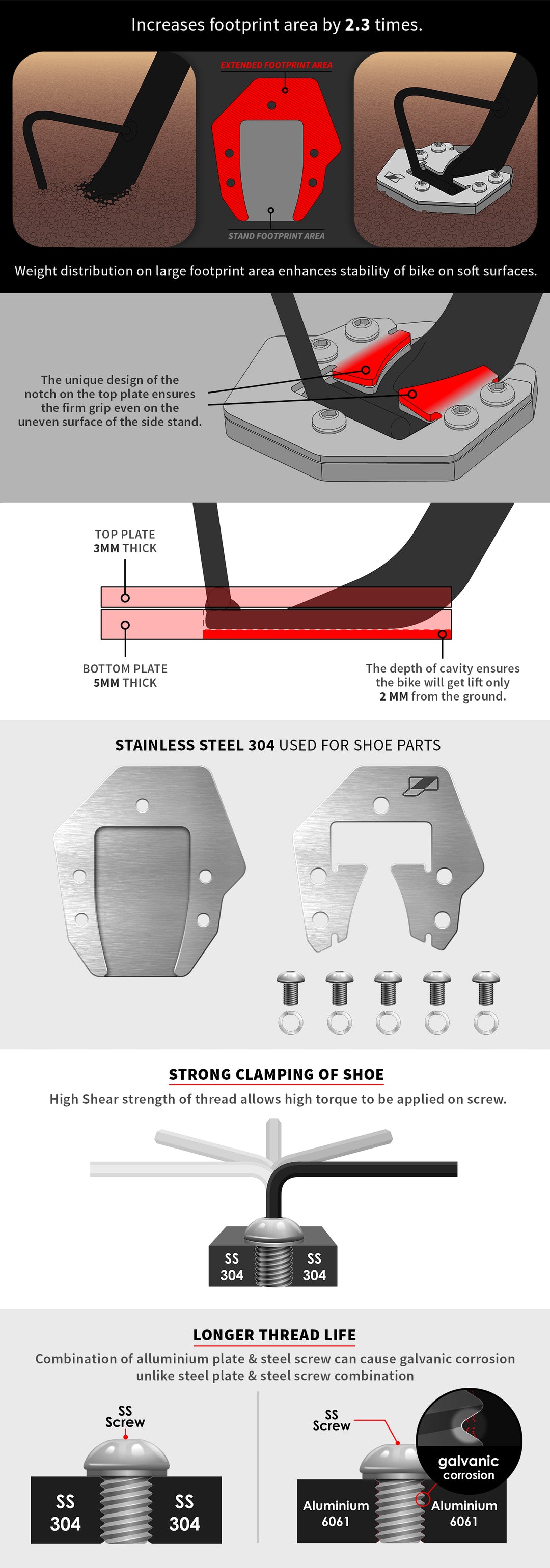 ViaTerra- Side Stand Shoe- Hero Expulse