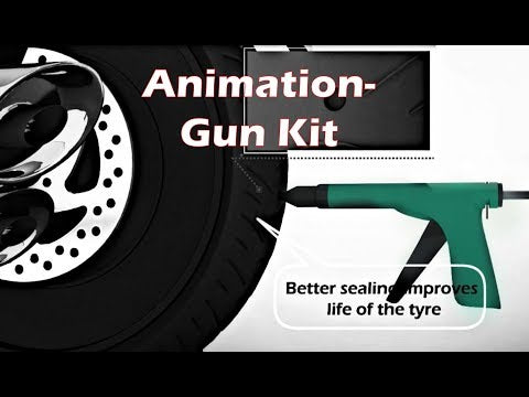 Grand Pitstop- Gun Tyre Puncture Repair Kit