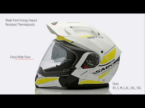 SMK- Hybrid Evo Tide- Off Road / MX Helmet