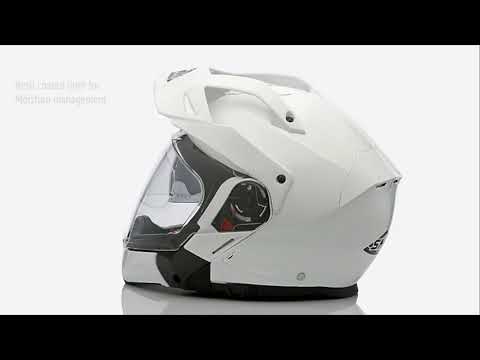 SMK- Hybrid Evo Unicolour- Off Road / MX Helmet