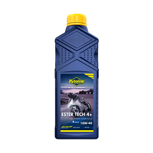 PUTOLINE- Ester Tech 4+ 10W-40 Full Synthetic Engine Oil 1Ltr