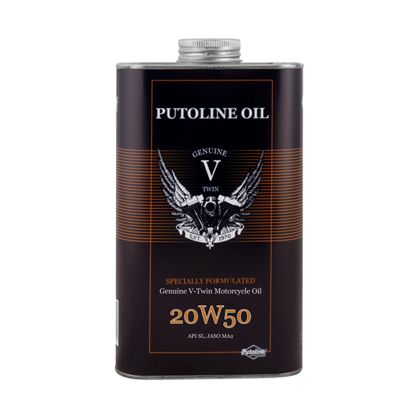 PUTOLINE- Genuine V-Twin 20W-50 Full Synthetic Engine Oil 1Ltr