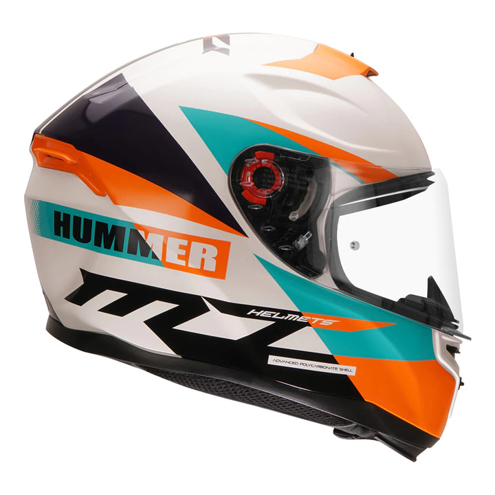 MT Hummer Quo (Gloss) Motorcycle Helmet