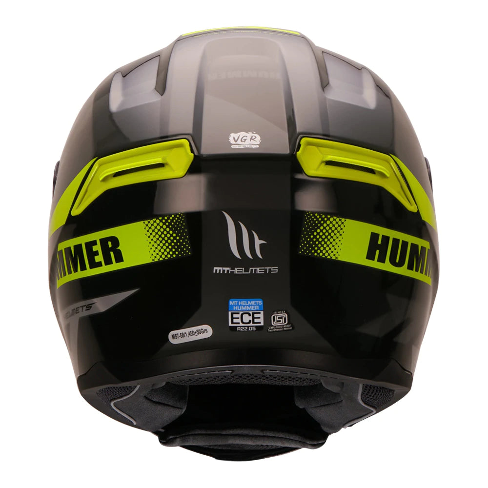 MT Hummer Quo (Gloss) Motorcycle Helmet