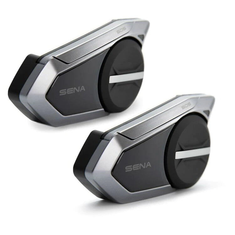 SENA- 50S Bluetooth/ Intercom- Harmon Kardon sound, Upto 24 Riders & 8kms with Mesh