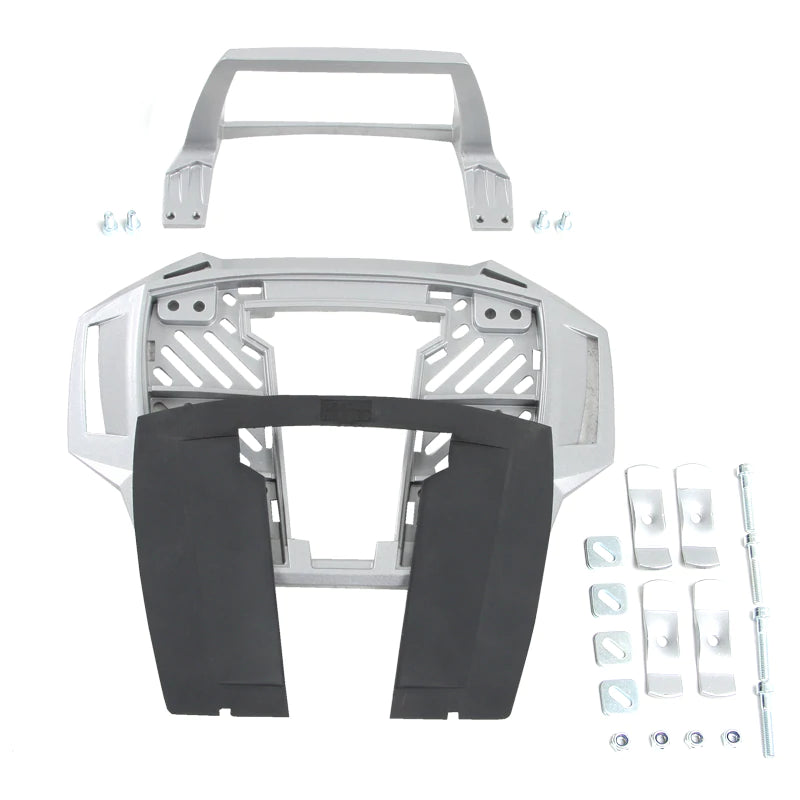 HEPCO BECKER (GER)- Universal Top Case Carrier- Alu Rack (Fixed Hinge)